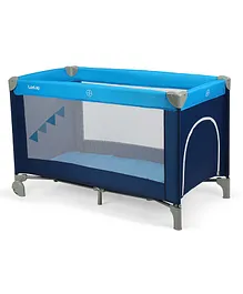 LuvLap Sunshine Playpen cum Cot - Blue