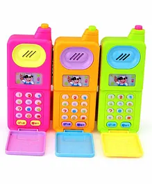 Funblast Musical Mobile Phone Toy with Lights Pack of 1 (Color May Vary)