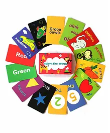 Shumee Baby's First Flash Cards  Multicolor - 35  Flash Cards