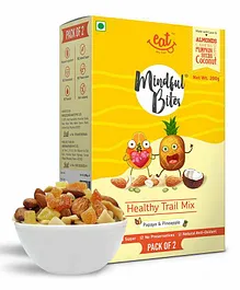 Eat Anytime Healthy Trail Mix with Papaya & Pineapple Pack of 2 - 100 grams each