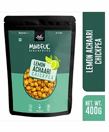 Eat Anytime Roasted Chick Pea Snack Lemon Achari Flavour - 400 g