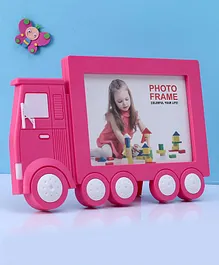 Vehicle Shaped Photo Frame - Pink