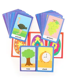 Creative Memory Match Flash Cards Multicolor - 40 Pieces