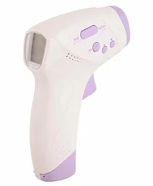 Yellow Bee No Contact Infrared Digital Thermometer - White Purple