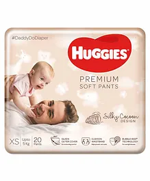 Huggies Premium Soft Pants Extra Small Size Diapers - 20 Pieces