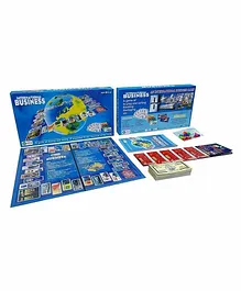 VWorld Senior International Business Trade Board Game - Blue 