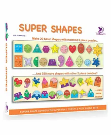 Toykraft Super Shape Puzzle - 40 Pieces
