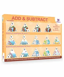 Toykraft Add & Subtract Puzzle - 70 Pieces