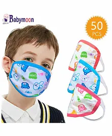 Babymoon Ultra Protection Reusable Washable Face Mask - Pack of 50
