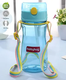 Babyhug Stainless Steel Straw Combo With Cover- Multicolor