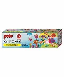 Polo Poster Colors - Pack of 12