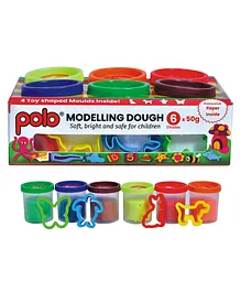 Polo Modelling Dough Set - Multicolor