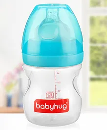 Babyhug Wide Neck Sterilizable Feeding Bottle Green - 160 ml