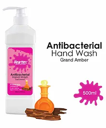 Hearttex Anti Bacterial Grand Amber Hand Wash - 500 ml