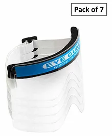 L.O.F Transparent Safety Eye Goggles - Pack of 7