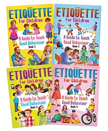 Dreamland Publications Etiquette for Children 4 Books - English