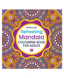 Dreamland Publications Refreshing Mandala Colouring Book Part 5 - English
