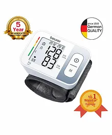 Beurer BC28 Wrist Blood Pressure Monitor - White