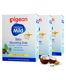 Pigeon Baby Nourishing Soap Pack of 3 - 75 gm each