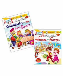 Sawan Sticker Key Words Book Goldilocks & The Three Bears & Hansel and Gretel Set of 2 - English