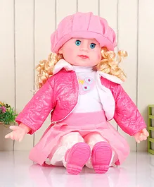 ToyMark Fashion Doll with Music Pink - Height 52 cm