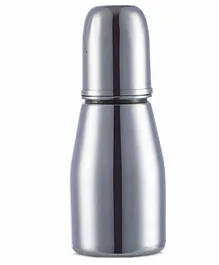 VParents Grade 304 Tapper Stainless Steel Feeding Bottle - 250 ml