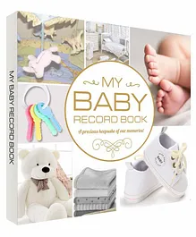Future Books Baby Record Book White - English