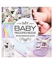 Future Books Baby Record Book Blue - English