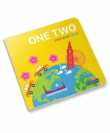 Coco Bear One,Two & Red, Blue Board Book - English
