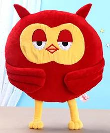 Toytales Owl Shaped Cushion - Red 