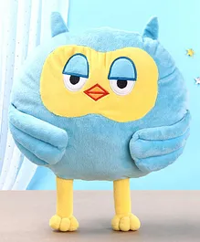 Toytales Owl Shaped Cushion - Blue