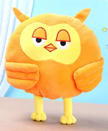 Toytales Owl Shaped Cushion - Orange 