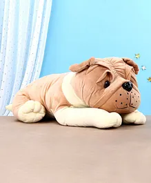 Toytales Bull Dog Soft Toy Light Brown - Length 60 cm