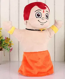 Chhota Bheem Hand Puppet Soft Toy Orange - Height 27 cm