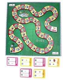 Creative Math Safari I Board Game - Multicolor
