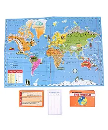 Creative Play & Discover The World Board Game - Multicolor