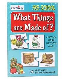 Creative's What Things are Made of Jigsaw Puzzle - 24 Pieces