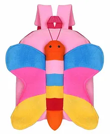 Kiddiewink Butterfly Shaped Plush Nursery Bag Pink - 12 inches