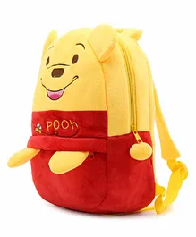 Kiddiewink Cartoon Shaped Plush Nursery Bag Red Yellow - 12 Inches