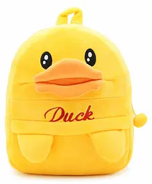 Kiddiewink Duck Shaped Plush Nursery Bag Yellow - 12 Inches