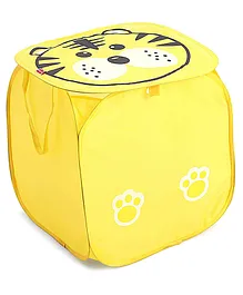  Babyhug Tiger Printed Laundry Basket - Yellow