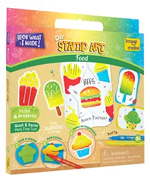 Imagi Make Stamp Art Food Kit - Multicolour