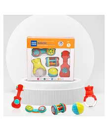 Mee Mee Cute Companion Rattle Set - Pack of 5  (Color May Vary)