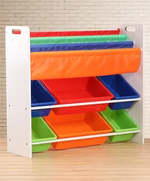 Babyhug Toy Organizer With 6 Tray - Multicolor
