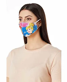 Sassoon Cinderella 4 Layer Washable And Reusable Face Mask Multicolor - Pack of 2