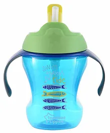 Tommee Tippee Training Straw Cup Blue Green - 230 ml