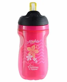 Tommee Tippee Insulated Straw Cup Pink - 260 ml
