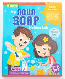 Explore STEM Learner Educational DIY My Aqua Soap Making Lab - Multicolour