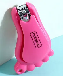 Babyhug Foot Shape Nail Clipper - Pink