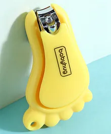 Babyhug Foot Shape Nail Clipper  - Yellow